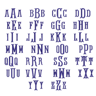 wf fishtails mgm font