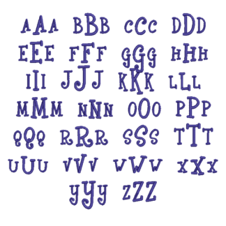 wf fred diamond font