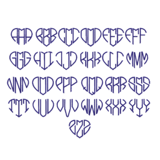wf hearts thin mgm font